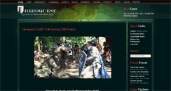 Desktop Screenshot of heroquest-larp.co.uk